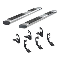 ARIES 4444026 91-Inch Oval Polished Stainless Steel Nerf Bars, Select Ford F-250, F-350, F-450, F-550 Super Duty