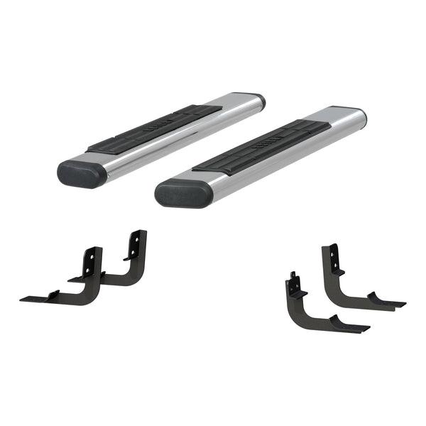 ARIES 4444043 53-Inch Oval Polished Stainless Steel Nerf Bars, Select Ram 1500, 2500, 3500