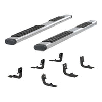 ARIES 4444044 85-Inch Oval Polished Stainless Steel Nerf Bars, Select Dodge, Ram 1500, 2500, 3500