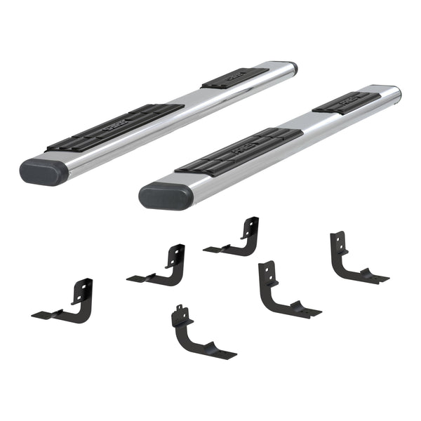 ARIES 4444044 85-Inch Oval Polished Stainless Steel Nerf Bars, Select Dodge, Ram 1500, 2500, 3500