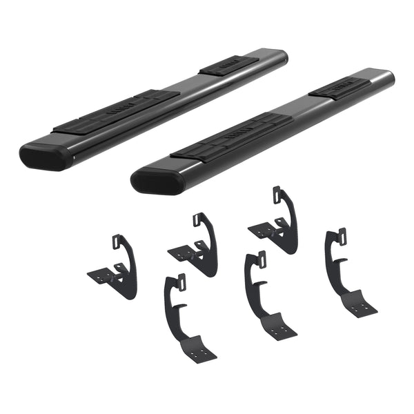 ARIES 4445016 75-Inch Oval Black Aluminum Nerf Bars, Select Ford Expedition