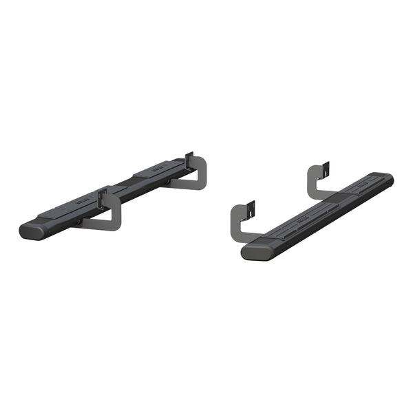 ARIES 4445018 75-Inch Oval Black Aluminum Nerf Bars, Select Ford F-150