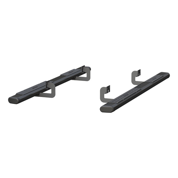 ARIES 4445019 85-Inch Oval Black Aluminum Nerf Bars, Select Ford F-150