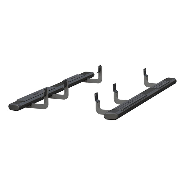 ARIES 4445041 85-Inch Oval Black Aluminum Nerf Bars, Select Nissan Titan, XD, Armada