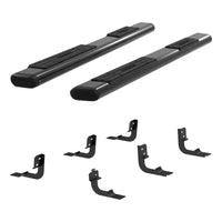 ARIES 4445046 91-Inch Oval Black Aluminum Nerf Bars, Select Dodge, Ram 2500, 3500