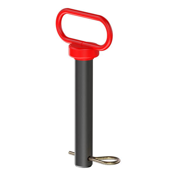 CURT 45803 1-Inch Clevis Pin with Rubber-Coated Handle and Clip