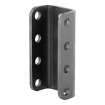 CURT 48610 Adjustable Pintle Hitch Lunette Ring Channel, 3" I.D. x 7-1/2-Inch, 2-In Bolt Pattern