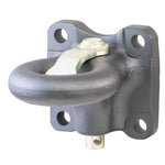 CURT 48661 SecureLatch Flush-Mount Lunette Ring, 60,000 lbs., 2-1/2-Inch I.D.