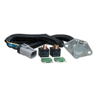 CURT 55029 Vehicle-Side Custom 6-Pin Trailer Wiring Harness for Select Ford F-250, F-350 Super Duty