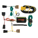 CURT 55050 Vehicle-Side Custom 4-Pin Trailer Wiring Harness, Select Dodge Caliber, Jeep Patriot, Compass