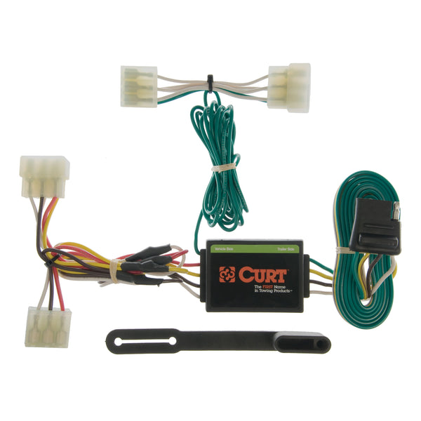 CURT 55304 Vehicle-Side Custom 4-Pin Trailer Wiring Harness, Select Mazda B2000, B2200, B2600