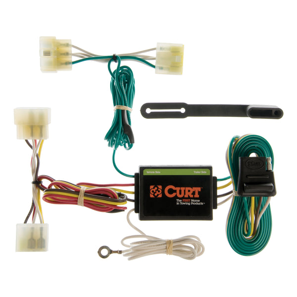 CURT 55305 Vehicle-Side Custom 4-Pin Trailer Wiring Harness, Select Isuzu Pickup