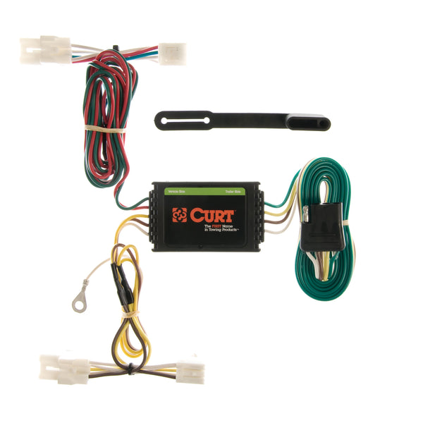 CURT 55309 Vehicle-Side Custom 4-Pin Trailer Wiring Harness, Select Kia Sedona Van