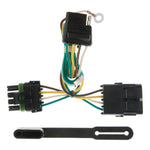 CURT 55319 Vehicle-Side Custom 4-Pin Trailer Wiring Harness, Select Chevrolet, GMC C/K Suburban, Blazer, Tahoe, Yukon, Cadillac Escalade