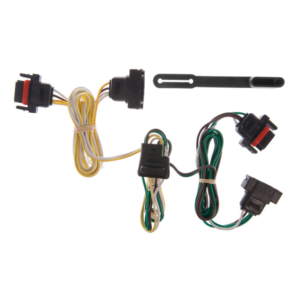 CURT 55323 Vehicle-Side Custom 4-Pin Trailer Wiring Harness, Select Dodge Caravan, Grand, Dakota, Chrysler Town and Country, Plymouth