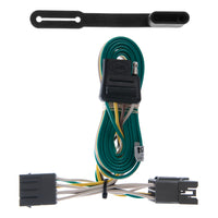 CURT 55324 Vehicle-Side Custom 4-Pin Trailer Wiring Harness, Select Ford Explorer, Mazda Navajo