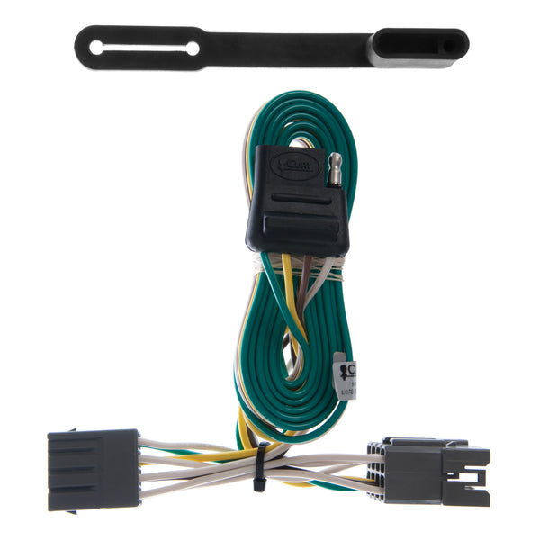 CURT 55324 Vehicle-Side Custom 4-Pin Trailer Wiring Harness, Select Ford Explorer, Mazda Navajo