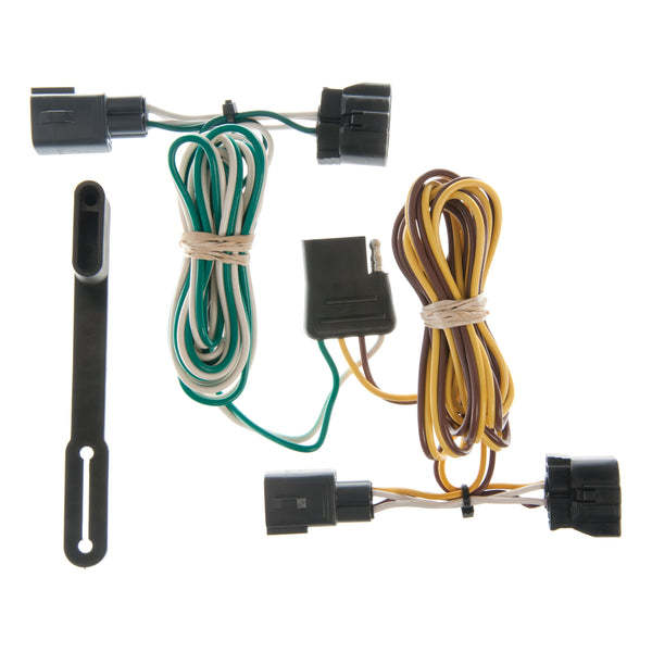 CURT 55329 Vehicle-Side Custom 4-Pin Trailer Wiring Harness, Select Dodge Ram 1500, 2500, 3500, Dakota