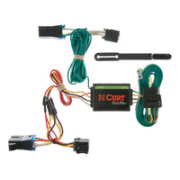 CURT 55335 Vehicle-Side Custom 4-Pin Trailer Wiring Harness, Select Chevrolet Express, GMC Savana 1500, 2500, 3500