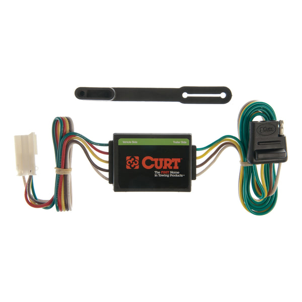 CURT 55339 Vehicle-Side Custom 4-Pin Trailer Wiring Harness, Select Isuzu Trooper, Acura SLX