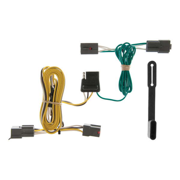 CURT 55351 Vehicle-Side Custom 4-Pin Trailer Wiring Harness, Select Mercury Sable Sedan (Except with Dual Exhaust)