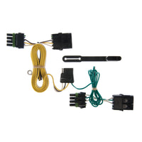 CURT 55356 Vehicle-Side Custom 4-Pin Trailer Wiring Harness, Select Jeep Wrangler TJ