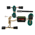 CURT 55360 Vehicle-Side Custom 4-Pin Trailer Wiring Harness, Select Honda Passport, Isuzu Rodeo, Sport, Amigo