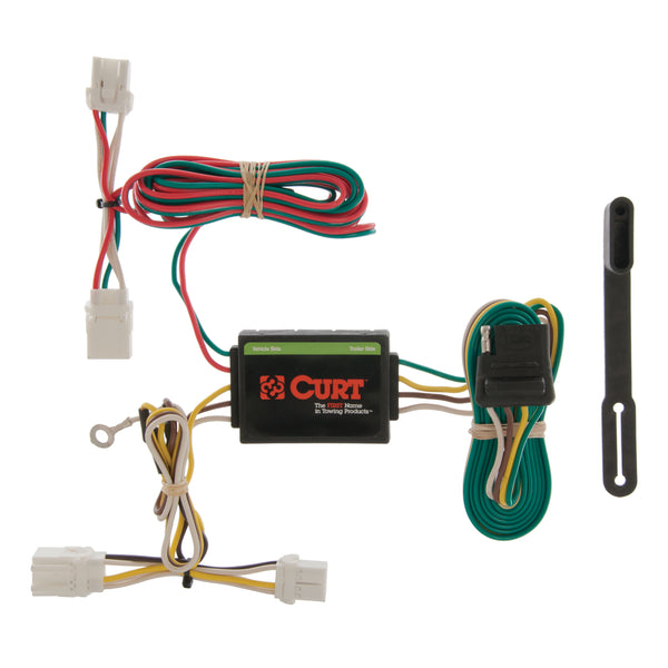 CURT 55361 Vehicle-Side Custom 4-Pin Trailer Wiring Harness, Select Nissan Pathfinder, Altima Sedan, Infiniti QX4