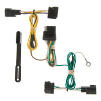 CURT 55363 Vehicle-Side Custom 4-Pin Trailer Wiring Harness, Select Jeep Wrangler TJ