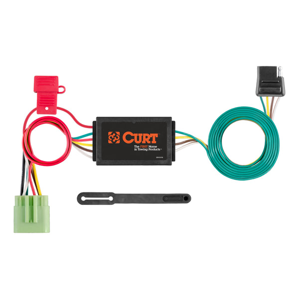 CURT 55369 Vehicle-Side Custom 4-Pin Trailer Wiring Harness, Select Jeep Grand Cherokee