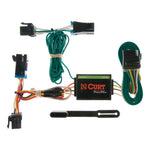 CURT 55377 Vehicle-Side Custom 4-Pin Trailer Wiring Harness, Select Chevrolet Express, GMC Savana 1500, 2500, 3500