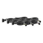 CURT 56000010 10-Foot Vehicle-Side Truck Bed 7-Pin Trailer Wiring Harness Extensions for Select Chevrolet, Dodge, Ford, GMC and Nissan Trucks, 10-Pack