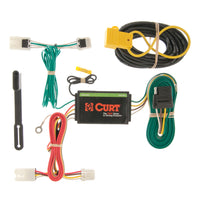 CURT 56127 Vehicle-Side Custom 4-Pin Trailer Wiring Harness, Select Mitsubishi RVR, Outlander Sport, Lancer