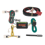 CURT 56148 Vehicle-Side Custom 4-Pin Trailer Wiring Harness, Select Nissan NV1500, NV2500, NV3500