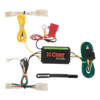 CURT 56156 Vehicle-Side Custom 4-Pin Trailer Wiring Harness, Select Toyota Prius V