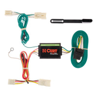 CURT 56157 Vehicle-Side Custom 4-Pin Trailer Wiring Harness, Select Kia Rio Sedan