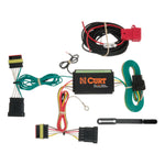 CURT 56174 Vehicle-Side Custom 4-Pin Trailer Wiring Harness, Select Fiat 500
