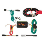 CURT 56176 Vehicle-Side Custom 4-Pin Trailer Wiring Harness, Select Chevrolet Malibu