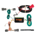 CURT 56184 Vehicle-Side Custom 4-Pin Trailer Wiring Harness, Select Kia Borrego, Hyundai Santa Fe, Sport