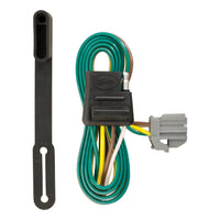 CURT 56210 Vehicle-Side Custom 4-Pin Trailer Wiring Harness, Select Chevrolet Equinox, GMC Terrain