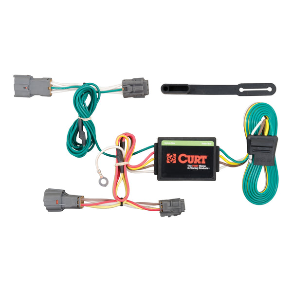 CURT 56222 Vehicle-Side Custom 4-Pin Trailer Wiring Harness, Select Kia Rondo, Soul