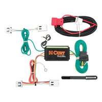 CURT 56227 Vehicle-Side Custom 4-Pin Trailer Wiring Harness, Select Nissan Leaf