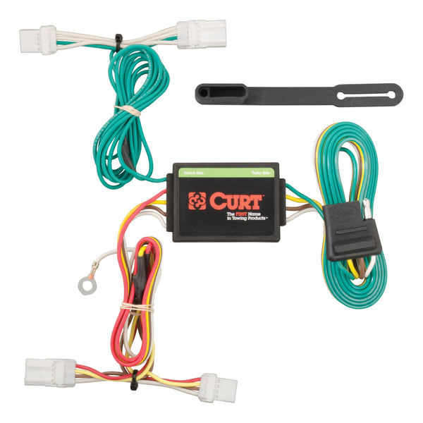 CURT 56228 Vehicle-Side Custom 4-Pin Trailer Wiring Harness, Select Kia Forte5