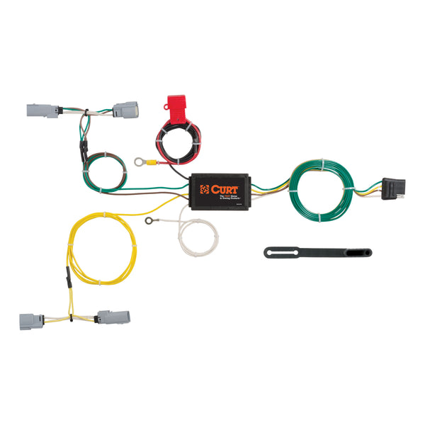 CURT 56230 Vehicle-Side Custom 4-Pin Trailer Wiring Harness, Select Dodge Challenger