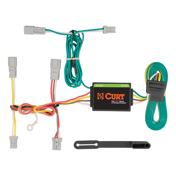 CURT 56231 Vehicle-Side Custom 4-Pin Trailer Wiring Harness, Select Acura TL