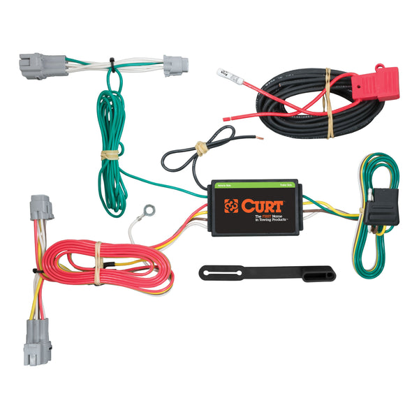 CURT 56243 Vehicle-Side Custom 4-Pin Trailer Wiring Harness, Select Subaru Crosstrek, XV Hybrid