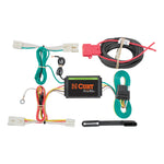 CURT 56252 Vehicle-Side Custom 4-Pin Trailer Wiring Harness, Select Hyundai Accent, Elantra Coupe