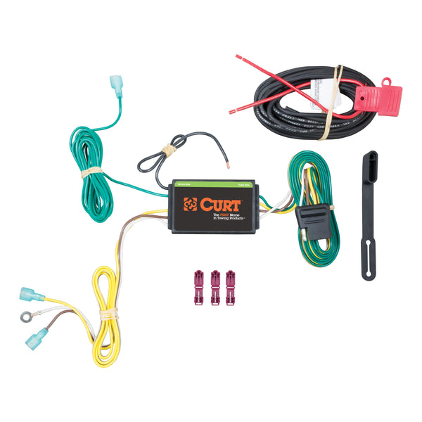 CURT 56262 Vehicle-Side Custom 4-Pin Trailer Wiring Harness, Select Lincoln MKC