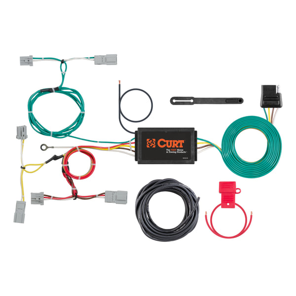 CURT 56310 Vehicle-Side Custom 4-Pin Trailer Wiring Harness, Select Mazda CX-5