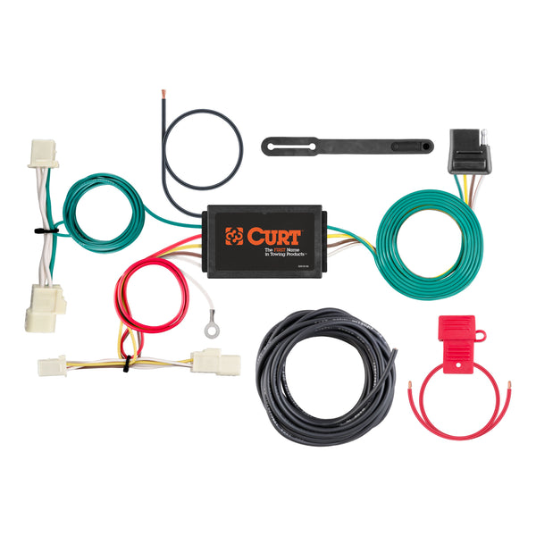 CURT 56316 Vehicle-Side Custom 4-Pin Trailer Wiring Harness, Select Hyundai Elantra Sedan Limited